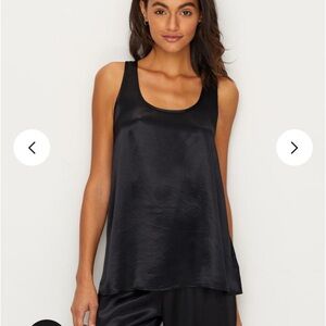 Pj Harlow Black Silk Set XS